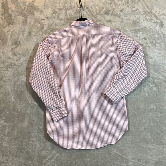 Ralph Lauren Shirt Mens Size 15-32 Purple Striped Long Sleeve Button‎ Up - Picture 10 of 12